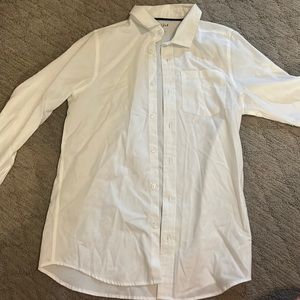 Cat and Jack white button up top